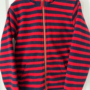 Mountain Warehouse Kids Striped Fleece Hoodie | Size 7–8 Years